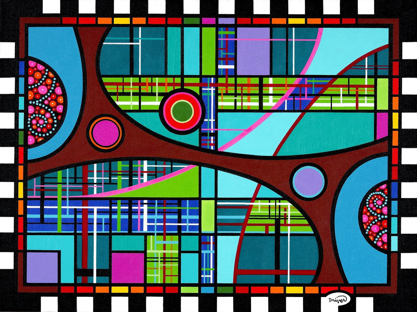 Roundabouts in Wonderland Print