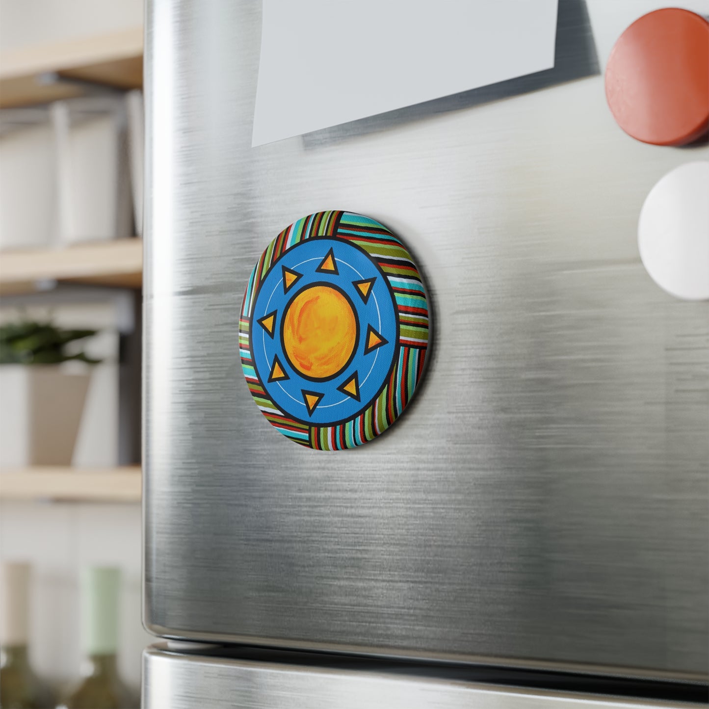 Sun Magnet, Round