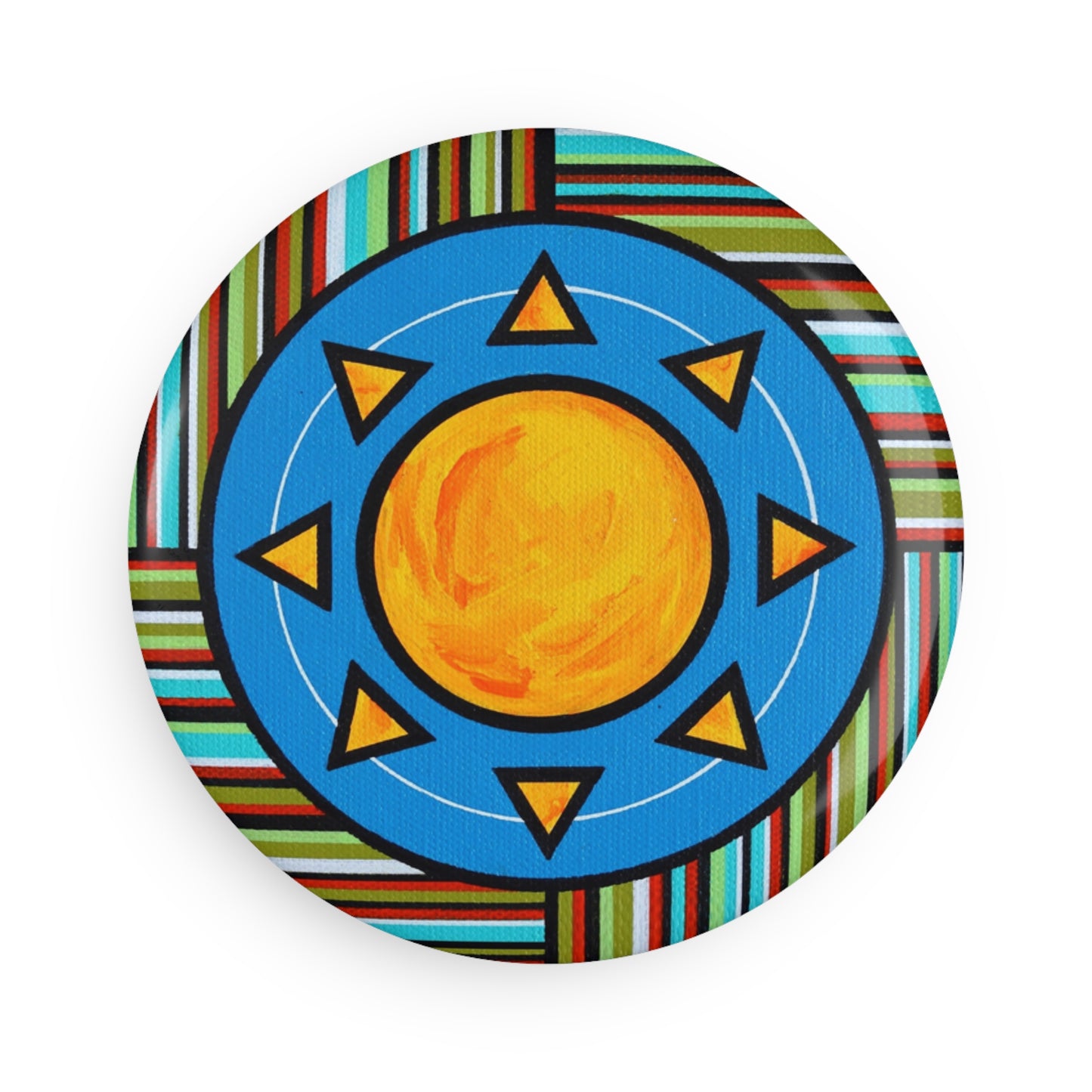Sun Magnet, Round
