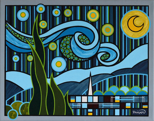 The Starry Night Print