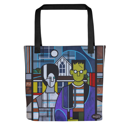 American Gothic - Frankenstein Tote Bag