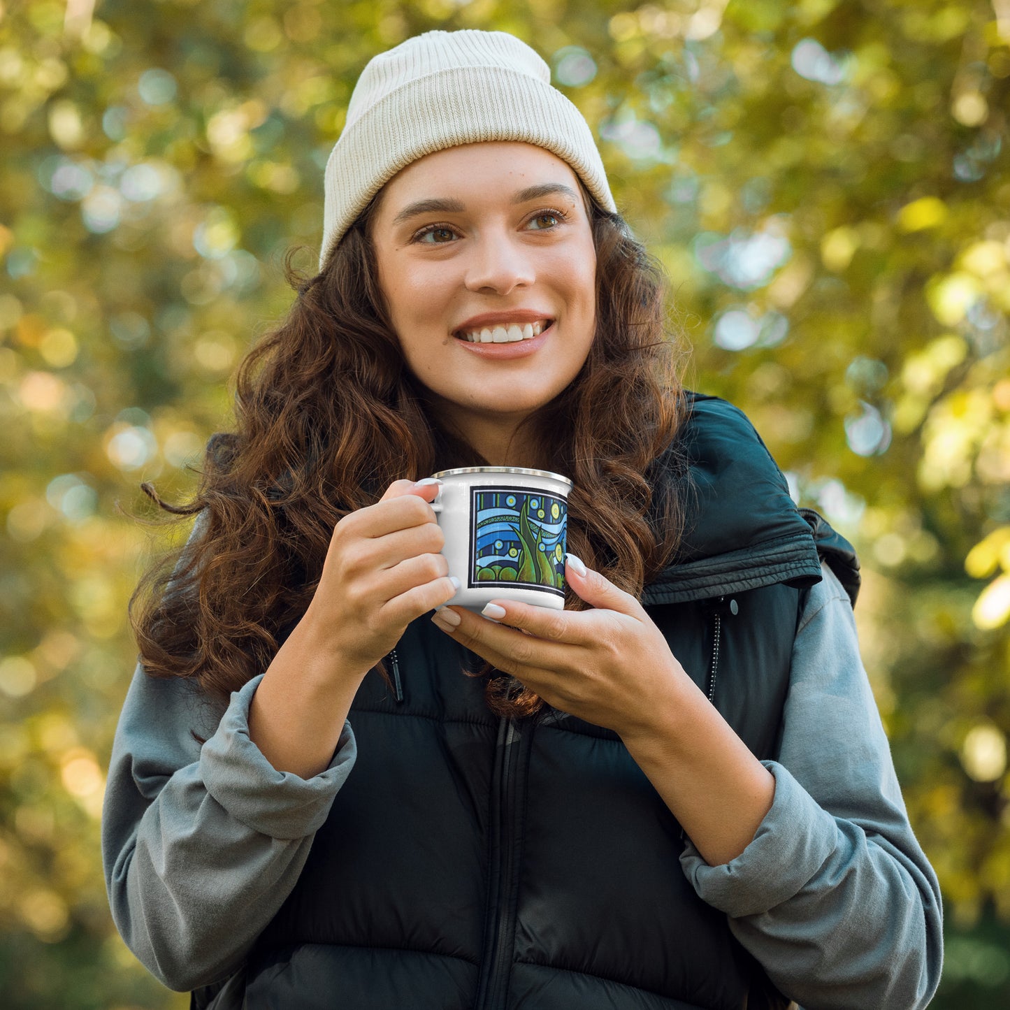 The Starry Night Camping Cup